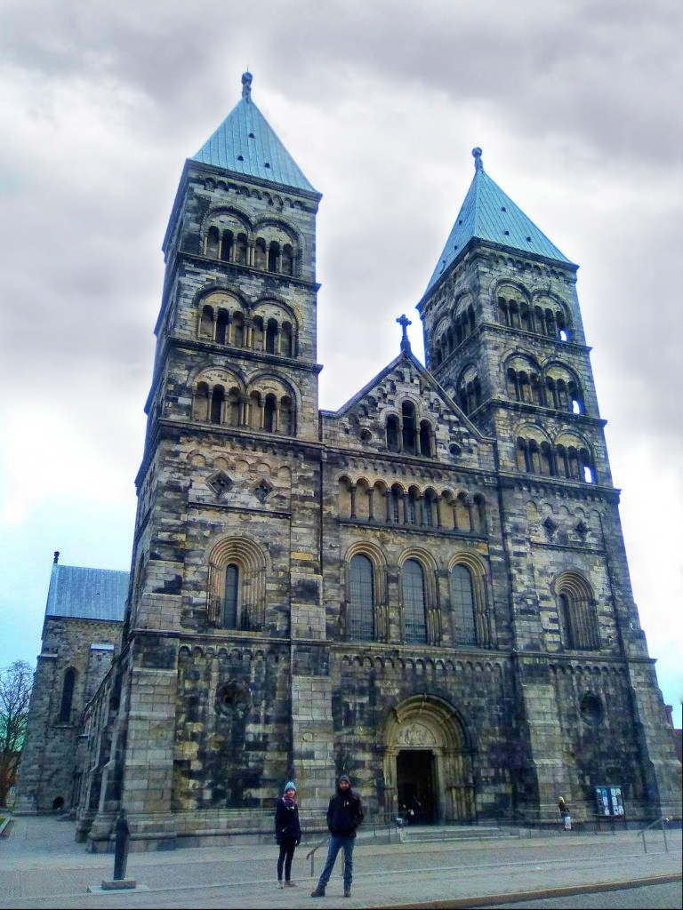 Entrada de la catedral de Lund
