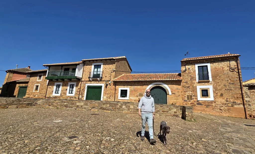 Plaza en Castrillo de los Polvazares
